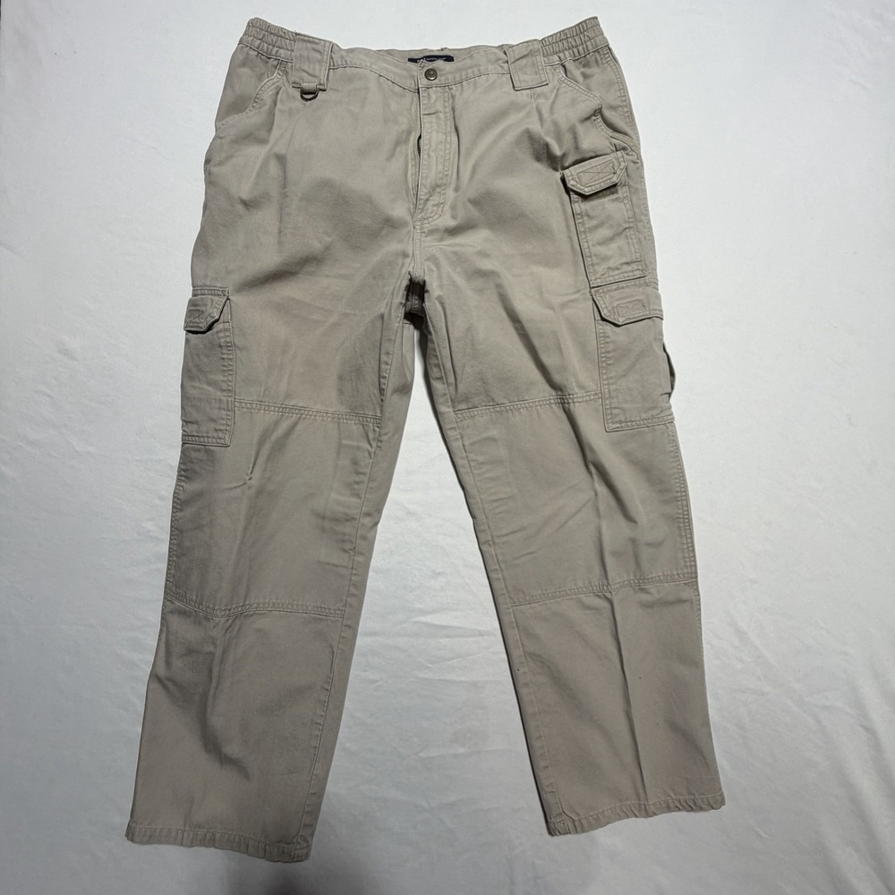 Y2K 5.11 Tactical 74251 Cargo Pants 38x30 Khaki Gorpcore Cotton Canvas